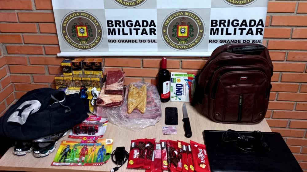Brigada Militar prende assaltante após roubos em série em Garibaldi