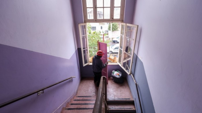 Uma das instituições incluídas é a Rodolfo von Ihering, em Taquara, que funciona em um prédio da década de 1930 -Foto: Gustavo Mansur/Secom