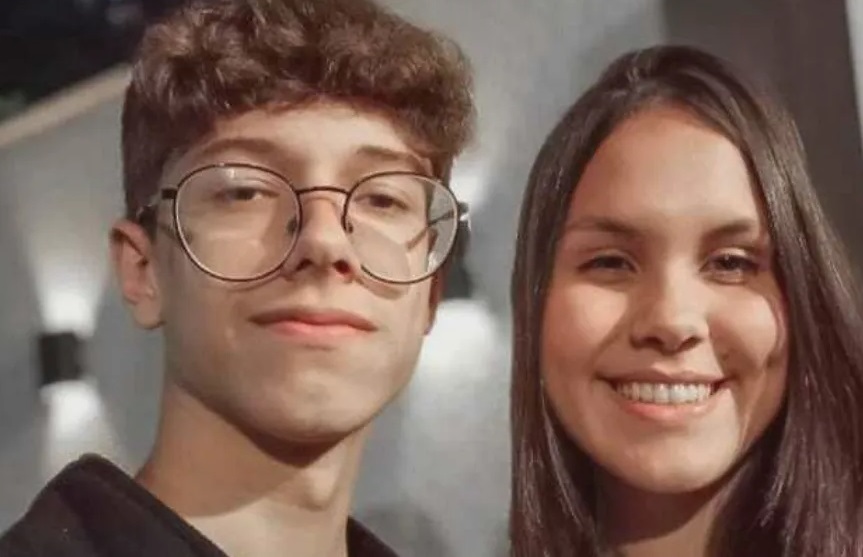 A jovem, Karoline Verri Alves, morreu ainda no local e seu namorado, Luan Augusto, está estado grave. Crédito: Arquivo Pessoal 