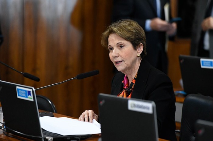 A senadora Tereza Cristina foi a relatora do projeto - Foto: Roque de Sá/Agência Senado