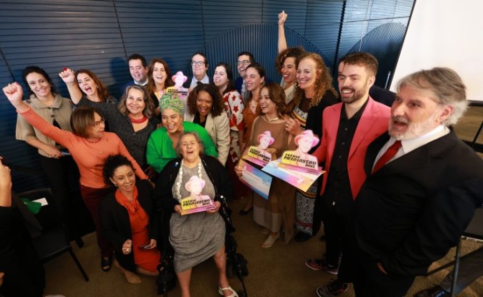 Cerimônia de entrega do Prêmio Paulo Gustavo - (Foto: MyKe Sena/Câmara dos Deputados)