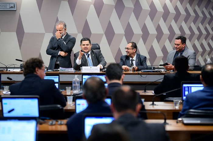Presidida por Davi Alcolumbre, a CCJ tem reunião marcada para esta quarta-feira - Foto: Pedro França/Agência Senado