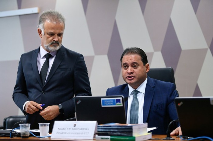 Weverton concedeu vista coletiva para os relatórios referentes a sete indicações ao CNMP - Foto: Edilson Rodrigues/Agência Senado