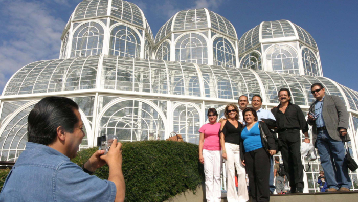 Jardim Botânico de Curitiba. Foto: Cesar Brustolin/Prefeitura Municipal de Curitiba