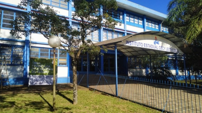 Fachada do Instituto Estadual Cecy Leite Costa -Foto: Ascom SOP