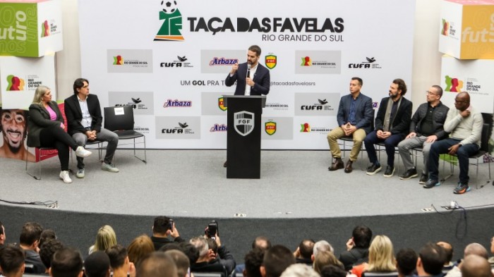 Maior campeonato de futebol entre favelas do mundo acontecerá, pela primeira vez, no Rio Grande do Sul -Foto: Gustavo Mansur/Secom