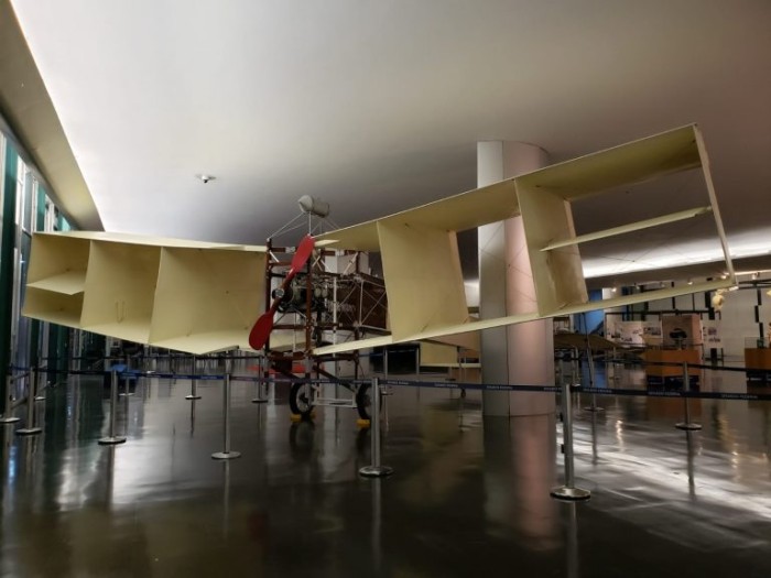 Avião Demoiselle podia voar por até 15 minutos ininterruptos - (Foto: Roque de Sá/Agência Senado)