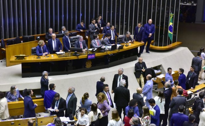 Sessão do Plenário da Câmara dos Deputados - (Foto: Zeca Ribeiro/Câmara dos Deputados)