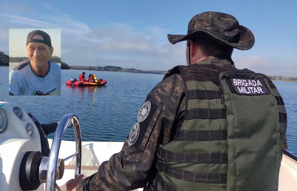 Sérgio Antônio Berti (foto menor) tinha 61 anos e era policial militar da reserva - Foto: Brigada Militar/Divulgação