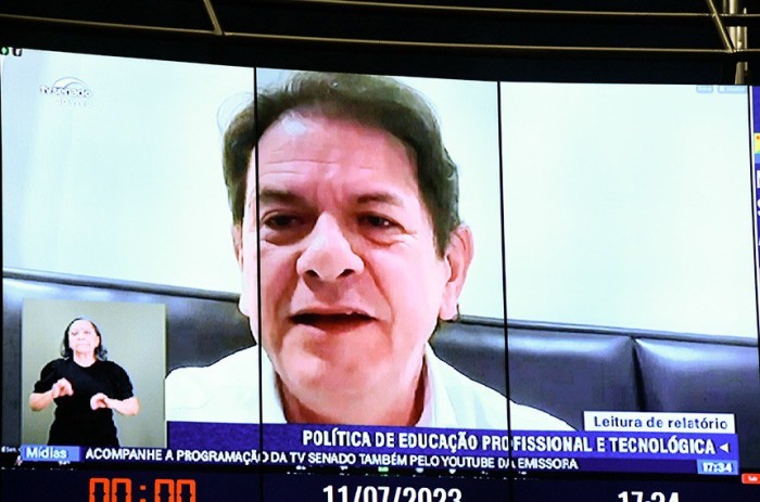 Relator, Cid Gomes ressaltou importância dos ensinos profissional, técnico e tecnológico para o país - Foto: tatibg