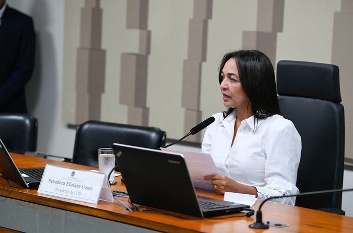 A senadora Eliziane Gama é a presidente da comissão - Foto: Edilson Rodrigues/Agência Senado