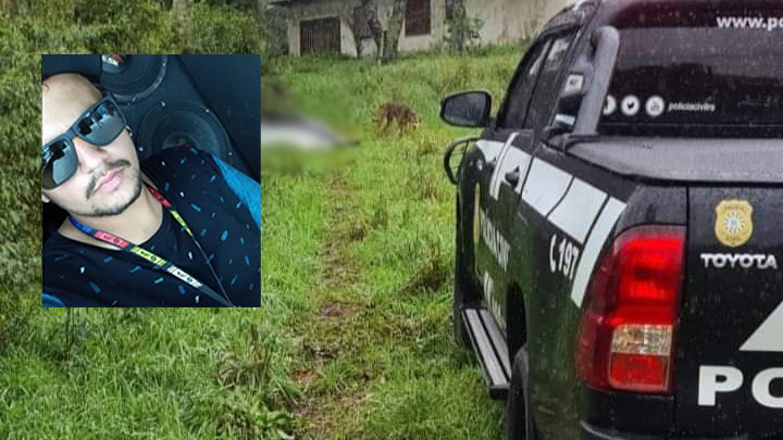 A vítima estava desaparecida desde o último domingo, 09 de julho. Crédito (foto de fundo): Rádio Garibaldi