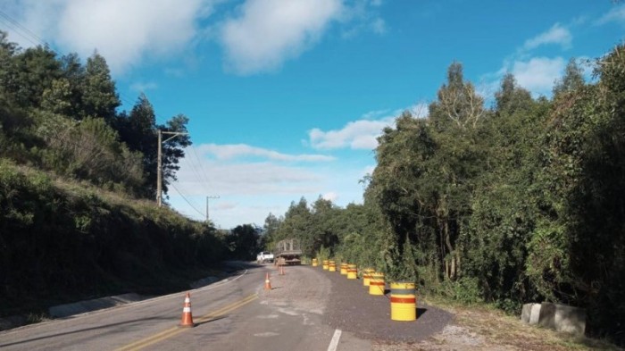 Situação da rodovia continuará sendo monitorada para garantir a segurança dos motoristas -Foto: Divulgação Daer