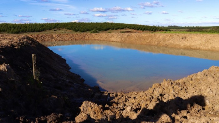 Açude na localidade de Quebra Telha, em Triunfo -Foto: Julia Chagas/Ascom Seapi