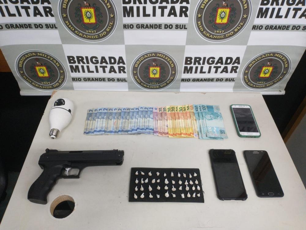 Casal é preso por tráfico de drogas em Veranópolis