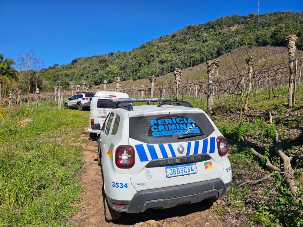 Cadáver é encontrado no Vale dos Vinhedos