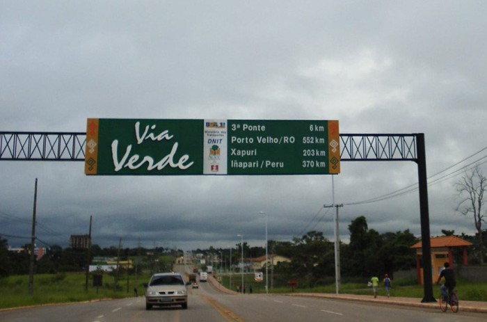 Trânsito entre Brasil e Peru será facilitado - Foto: Lukaskk /Wikipedia