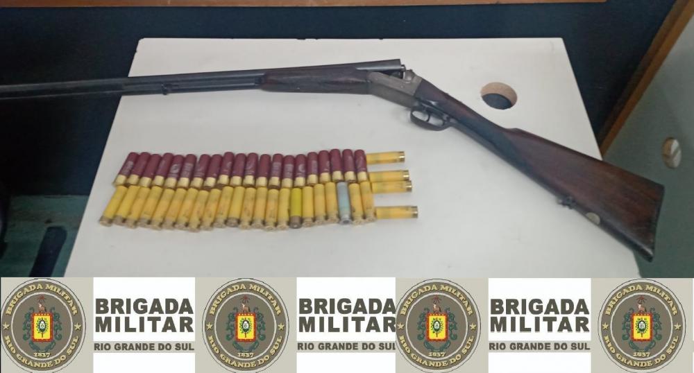 Brigada Militar prende homem por porte ilegal de arma de fogo em Bento Gonçalves