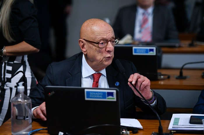 Amin: as inovações tecnológicas têm criado oportunidades às organizações criminosas transnacionais - Foto: Edilson Rodrigues/Agência Senado