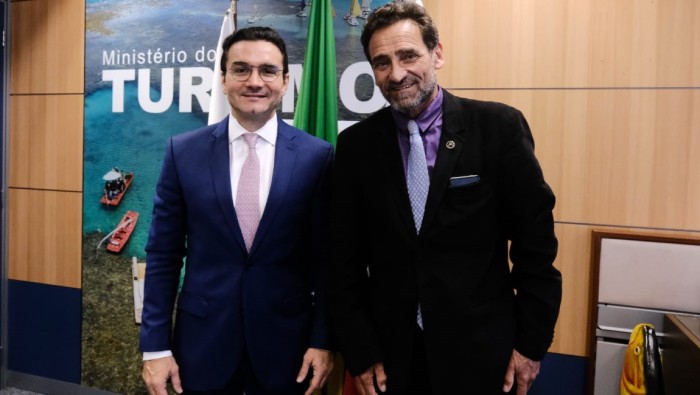 Secretário retorna ao Ministério após 17 anos de sua primeira passagem pela Pasta. Crédito: Roberto Castro/MTur