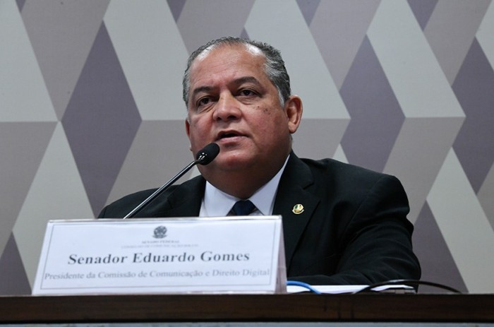Presidente da CCDD, Eduardo Gomes é autor do requerimento, assinado por outros 15 senadores - Foto: Edilson Rodrigues/Agência Senado