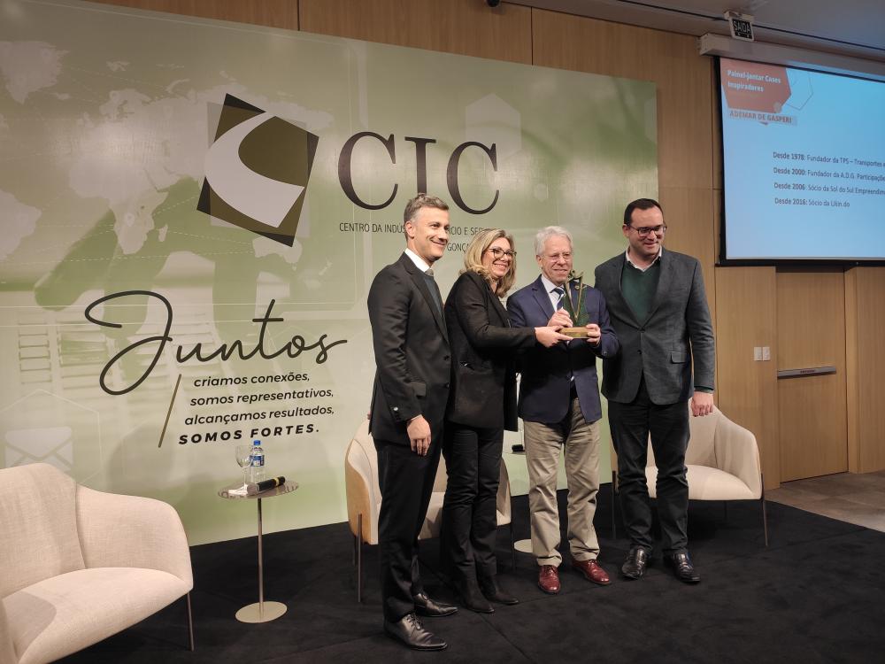 Troféu Dom Empreendedor foi entregue na noite desta segunda-feira, 07 de agosto. Crédito: Renata Oliveira/NB