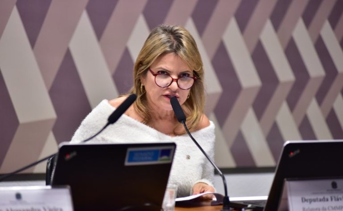 Flávia Morais: novo texto traz segurança jurídica e recursos para que obras sejam repactuadas - (Foto: Zeca Ribeiro/Câmara dos Deputados)