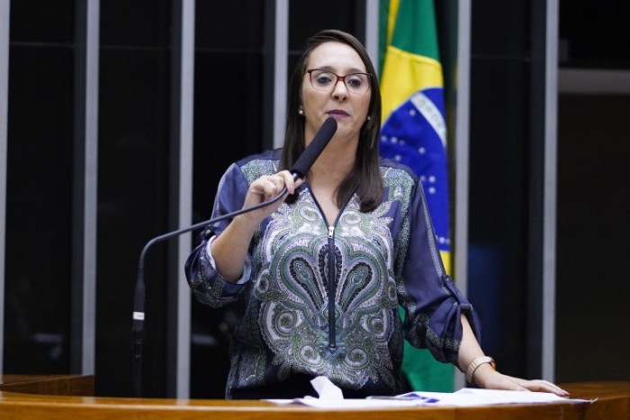 Renata Abreu, autora do projeto de lei - (Foto: Pablo Valadares/Câmara dos Deputados)
