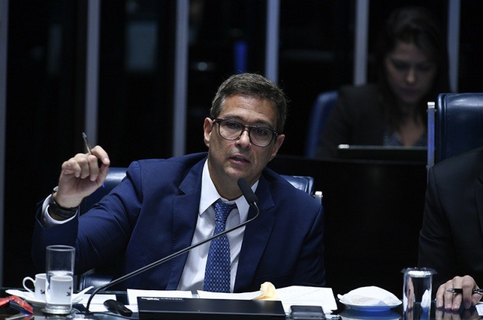 Lei determina comparecimento semestral do presidente do BC ao Senado para prestar contas; em pouco mais de três horas, Campos Neto ouviu questionamentos de 17 senadores - Foto: VALTERJR