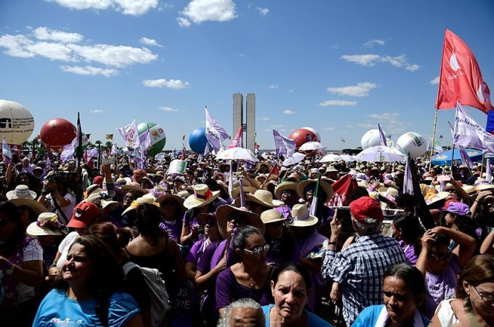 Marcha das Margaridas reuniu cerca de 100 mil pessoas em 2019 - Foto: Pedro França/Agência Senado