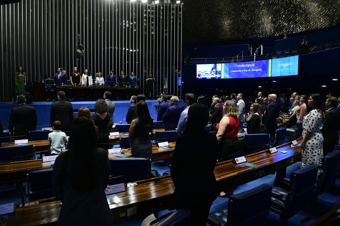 Sessão especial pelo Dia do Advogado foi requerida pela senadora Soraya Thronicke - Foto: Pedro França/Agência Senado