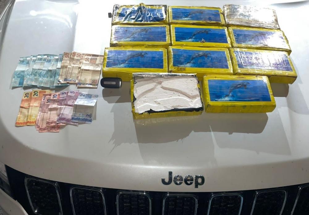 BM apreende mais de R$ 1 milhão em cocaína pura em Bento Gonçalves