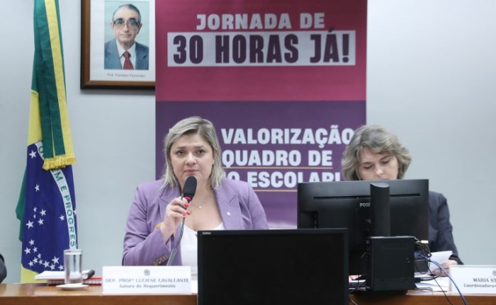 Luciene Cavalcante quer debater ações que vão além do acesso físico à escola - (Foto: Bruno Spada/Câmara dos Deputados)