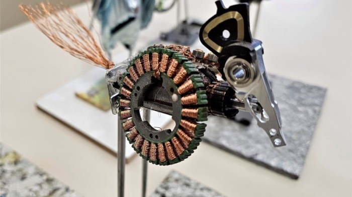 Protótipo do troféu do Prêmio Sema-Fepam de Jornalismo Ambiental 2023 -Foto: Leandro Souza/Ascom Sema