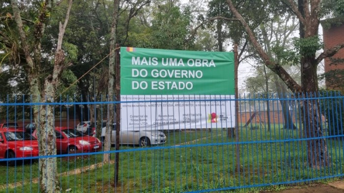 Além da Arneldo Matter, outras três escolas estaduais passam por reformas no município -Foto: Cintia Dornelles Pereira/Ascom SOP