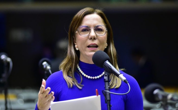 Delegada Katarina recomendou a aprovação do texto, com mudanças - (Foto: Zeca Ribeiro/Câmara dos Deputados)