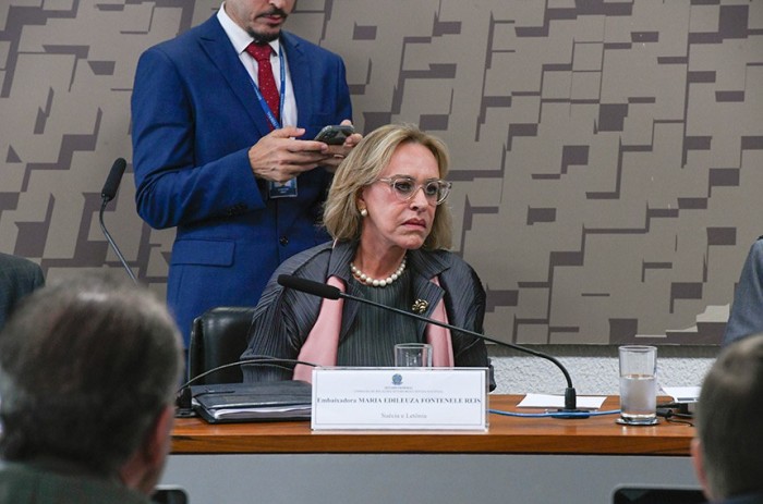 Maria Edileuza ingressou na carreira diplomática em 1978 - Foto: Edilson Rodrigues/Agência Senado