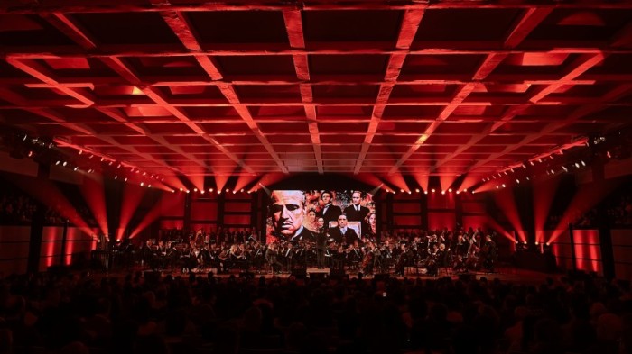 Os ingressos esgotaram nas duas apresentações em que a Ospa interpretou trilhas de filmes -Foto: Vitória Proença/Divulgação Ospa