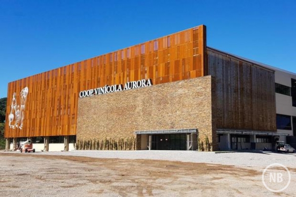 Vinícola Aurora inaugura sua nova fábrica nesta quarta-feira, 1º
