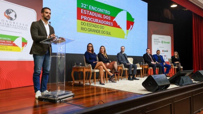 Leite disse que reformas profundas ocorreram no Estado com o apoio da procuradoria, que dá suporte no arcabouço jurídico -Foto: Gustavo Mansur/Secom