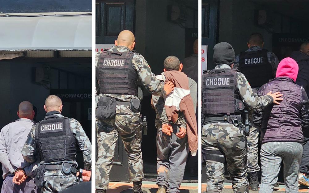 Operação da BM resulta na prisão de 4 pessoas em Pinto Bandeira