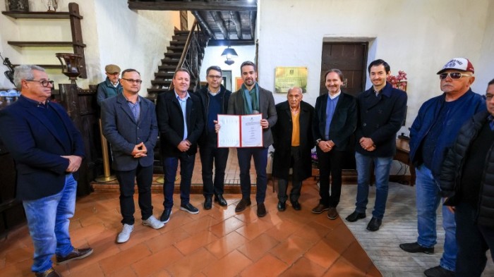 Leite destacou a importância dos investimentos em infraestrutura e o impacto positivo que causam na competitividade do Estado -Foto: Gustavo Mansur/Palácio Piratini