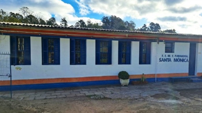 A escola Santa Mônica, de Garibaldi, passou por reforma nas instalações elétricas. -Foto: Roberta Navarini/SOP