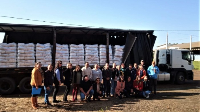 A quarta fase do programa vai distribuir 240 toneladas de alimentos em 172 municípios gaúchos -Foto: Divulgação SAS
