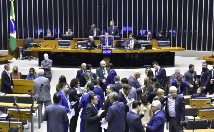 Deputados analisam projetos em Plenário - (Foto: Zeca Ribeiro/Câmara dos Deputados)