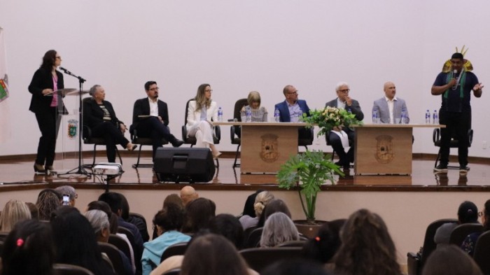 Audiência contou com a participação de 200 inscritos, que acompanharam as discussões -Foto: Ascom Prefeitura de Tenente Portela