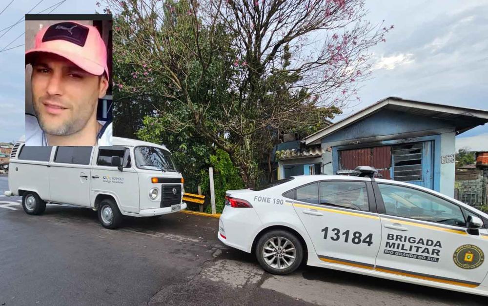 Uilian Borba (foto menor) tinha 36 anos e foi atingido à queima roupa pelo criminoso - Foto: NB Notícias