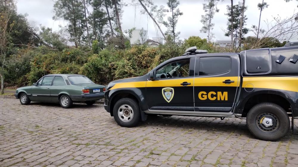 GCM recupera mais um veículo furtado em Bento Gonçalves