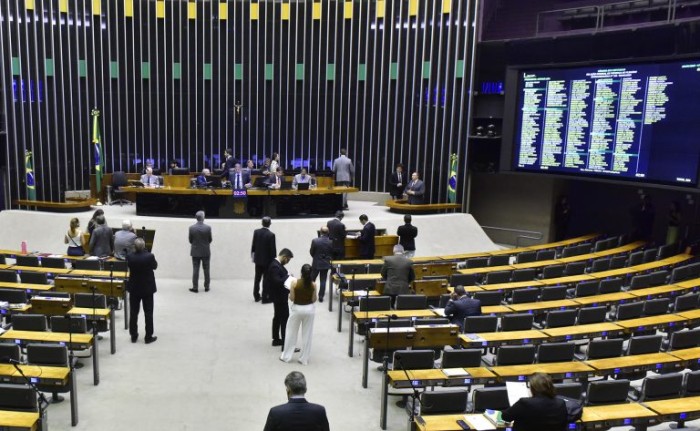 Sessão do Plenário desta terça-feira - (Foto: Zeca Ribeiro/Câmara dos Deputados)