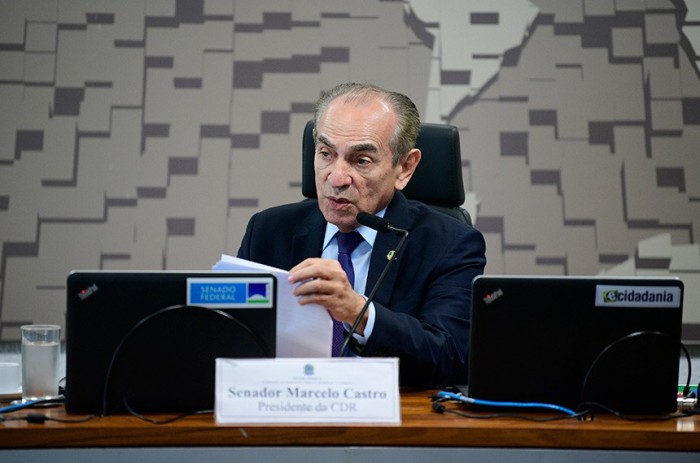 O senador Marcelo Castro, presidente da Comissão de Desenvolvimento Regional e Turismo - Foto: Pedro França/Agência Senado